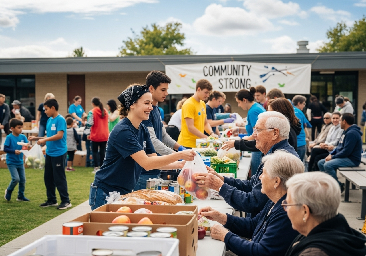 Community Food Drive - Together We Feed Hope